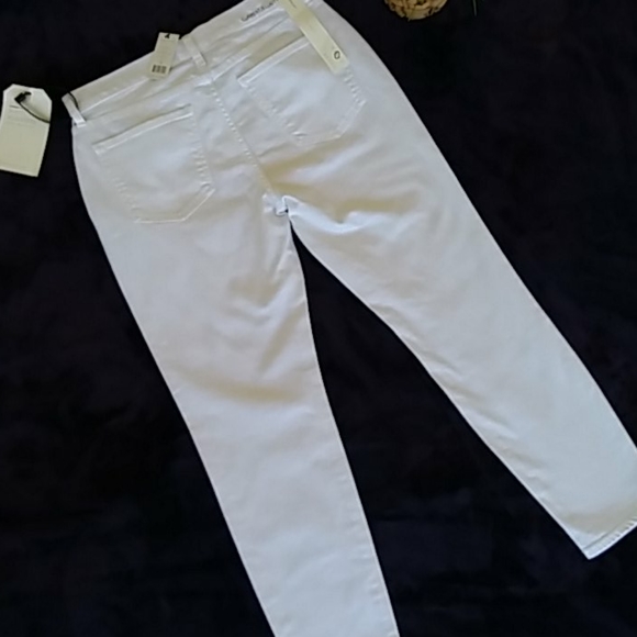 SOLD!!!Current Elliott white skinny jeans - Picture 11 of 12